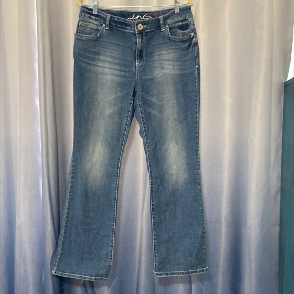 INC International Concepts Blue Flare & Wide Leg Jeans